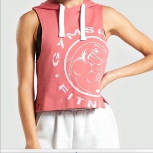 GymShark Legacy Fitness Cropped Hoodie